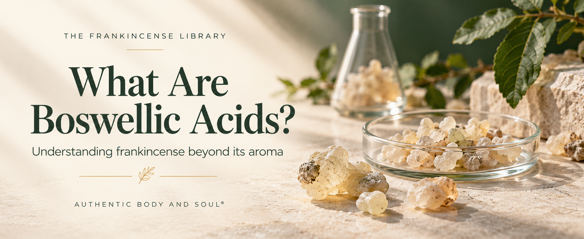 What Are Boswellic Acids? Understanding Frankincense Beyond Its Aroma