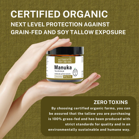 organic manuka honey tallow cream
