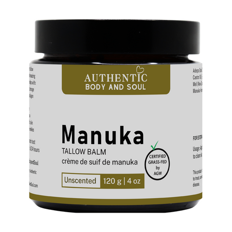 Manuka Honey Tallow Skin Cream - Unscented