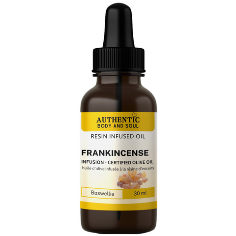 Frankincense Resin Oil with Certified Organic Olive Oil