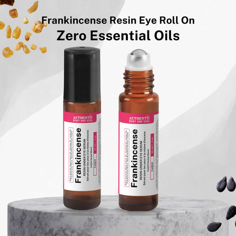 castor oil and frankincense eye roller