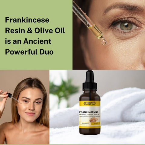 frankincense resin infused oil for skin care