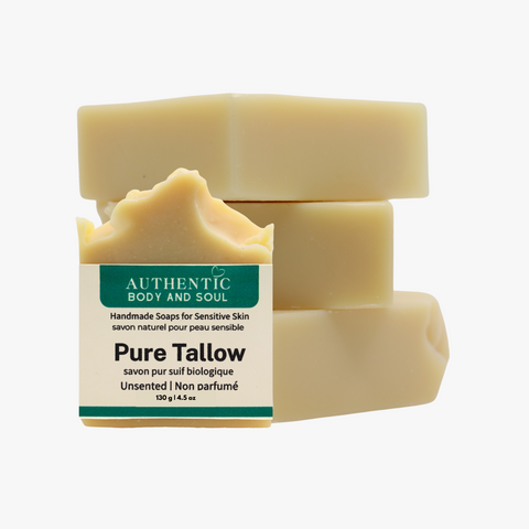 tallow soap bar grass fed for sensitive skin