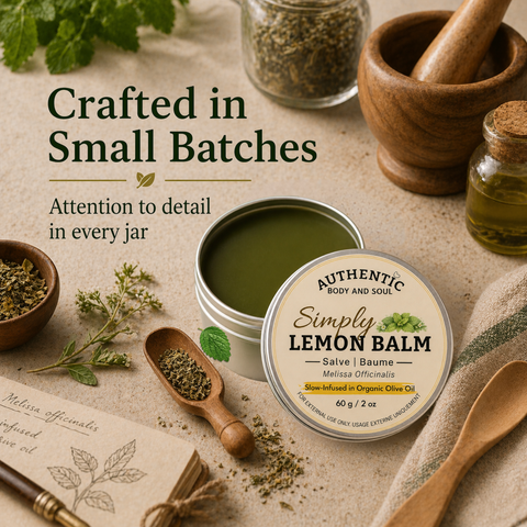 Organic Lemon Balm Salve