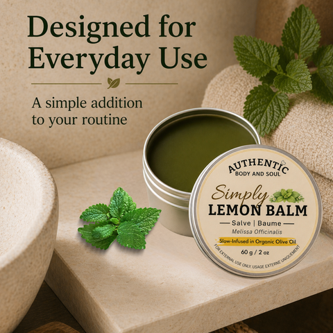 Organic Lemon Balm Salve