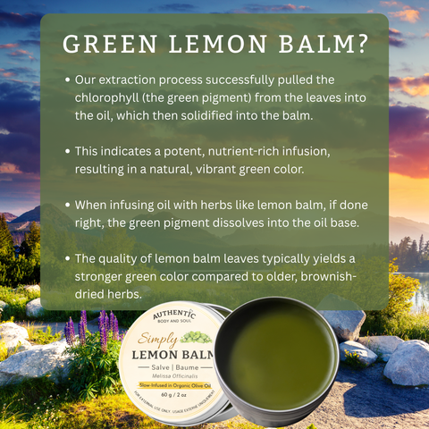 Organic Lemon Balm Salve