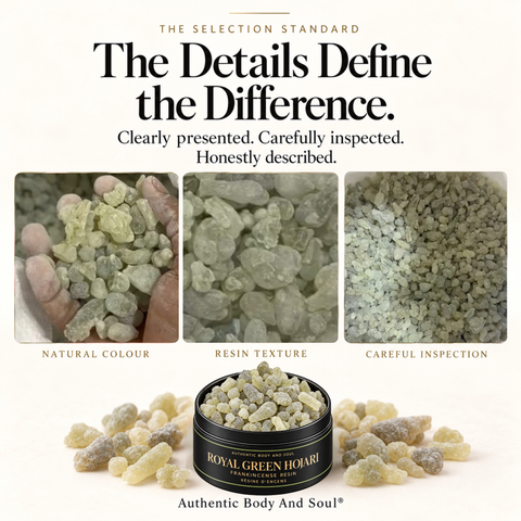 Royal Green Hojari Frankincense Resin