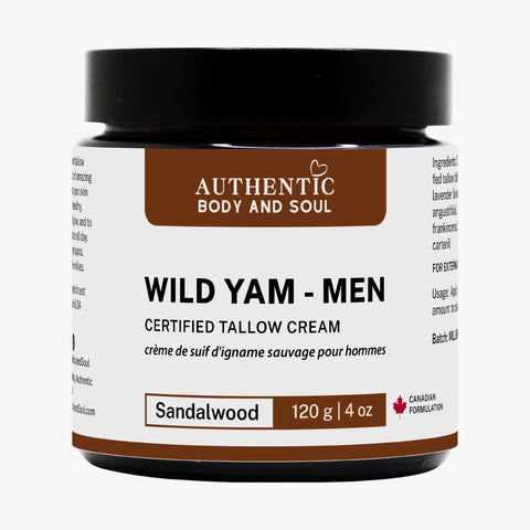 Wild Yam Cream with Saw Palmetto for Men