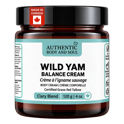 Tallow Wild Yam Cream - Clary Blend