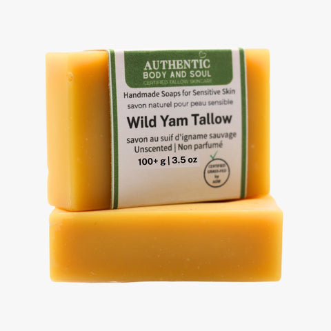 Wild Yam Tallow Soap - Unscented