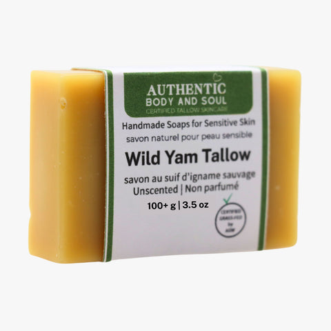 Wild Yam Tallow Soap - Unscented