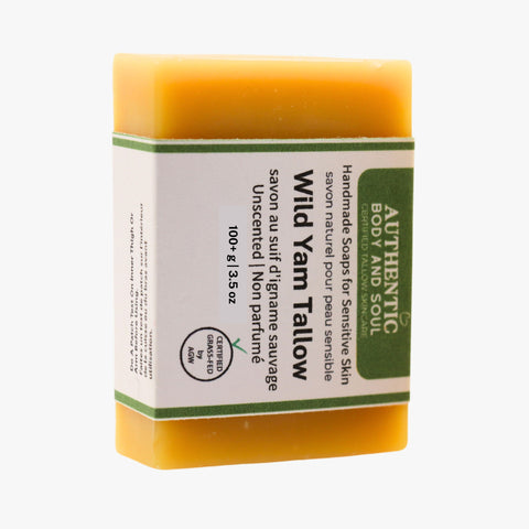 Wild Yam Tallow Soap - Unscented